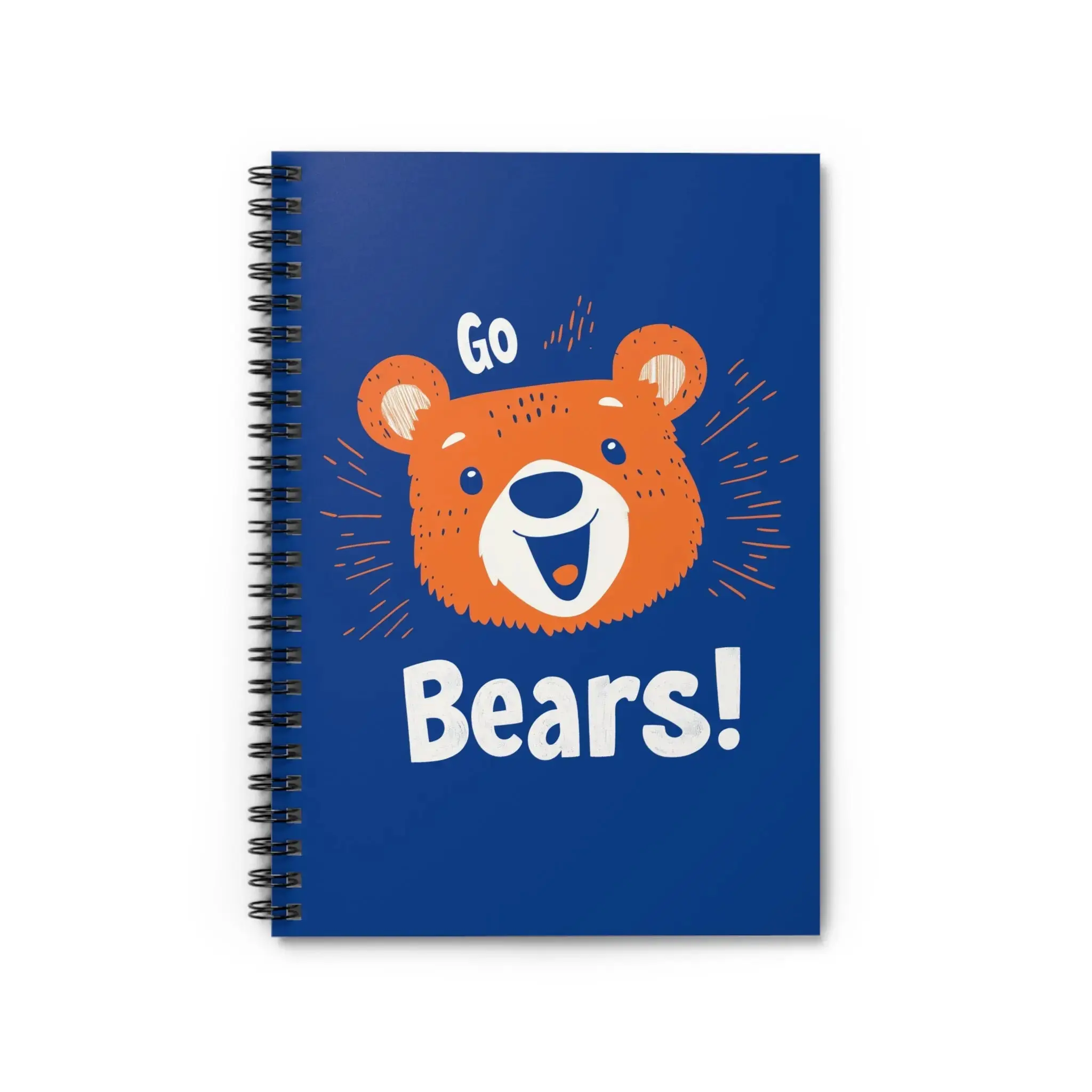 Retro Bears Spiral Notebook