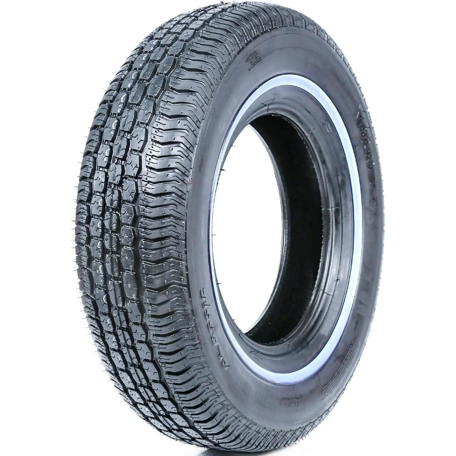 Tornel Classic All-Season Touring Radial Tire - 155/80R13 79S SL, 4-Ply SL, WSW White Sidewall, Clean Look, Touring Tread Structure, Compact Cars Fit, Even Tread Wear, Extend Service Life, Dependable Traction for Daily Driving, 4-Ply Construction
