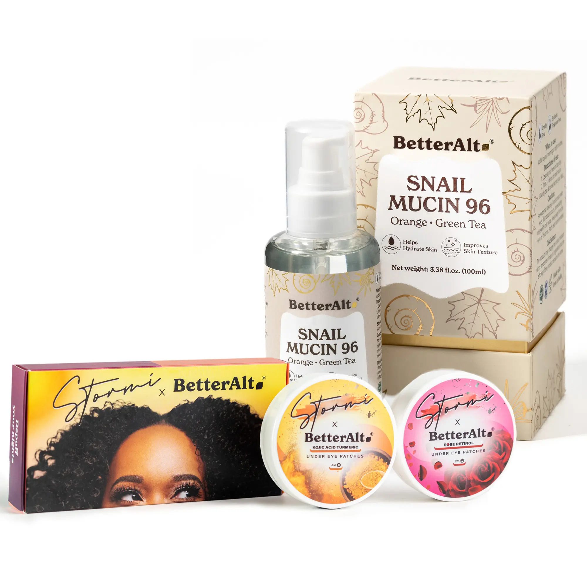 Eye Patches + Snail Mucin 