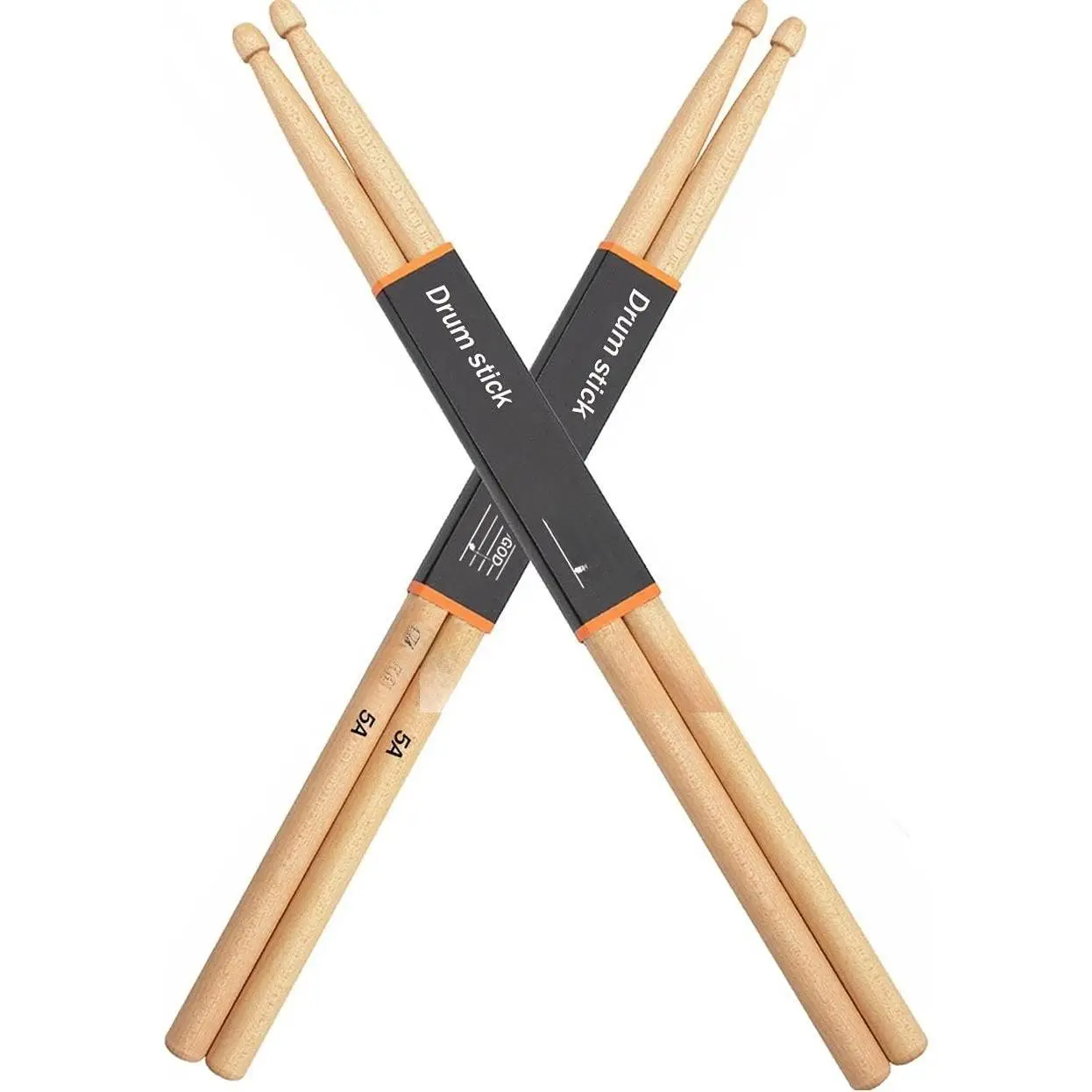 5A Drum Sticks Maple Drumsticks (Two pair) 5A Drum Sticks Maple Drumsticks (Two pair)