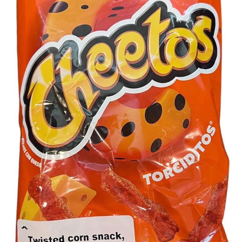 5 packs Cheetos Torciditos - Crispy Snack with a Tangy Flavor