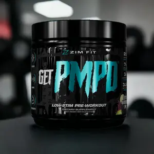 ZIM FIT USA GET PMPD Low-Stim Pre-Workout Supplement