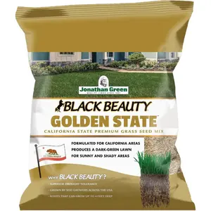 Jonathan Green Black Beauty Golden Seed State Mixture, 7 lbs Garden Soil Fertilizer for Home Improvement Garden Needs, 7 Lbs Pack