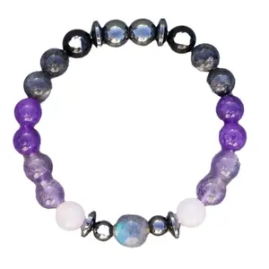 Spiritual Intuition & Protection Natural Stone Bracelet - For Energy Balance & Inner Insight
