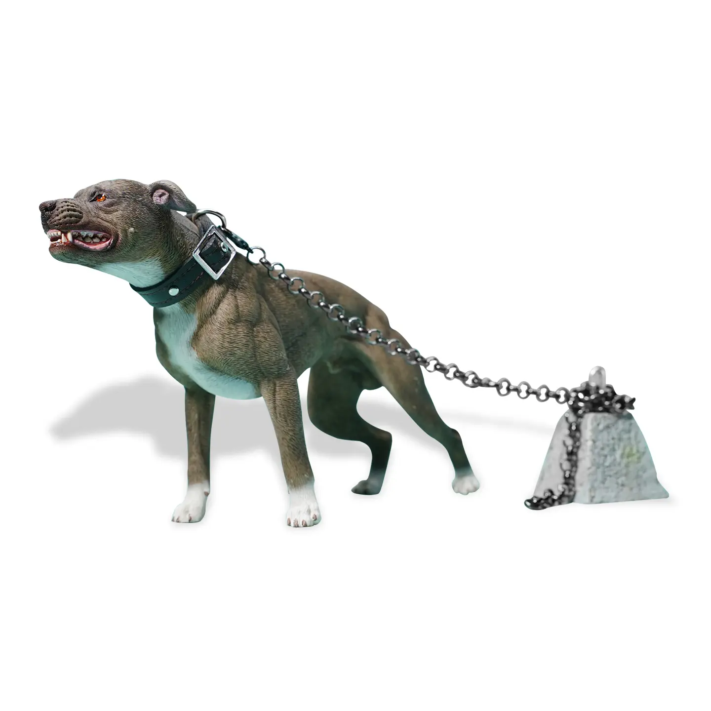 JXK Studio Pit Bull Terrier figurine, dog statue gift for dog lover Statue Series Durable Polyresin with Intricate Details