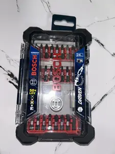 Bosch 24-Piece Impact Driver Bit Set - Original Product Title, Comprehensive Toolset for Professional Use, No Warranty