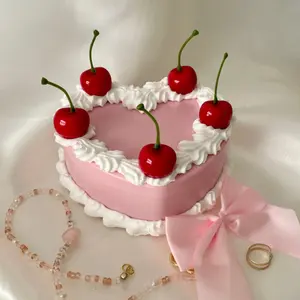 Pretty In Pink Fake Cake Jewelry Box