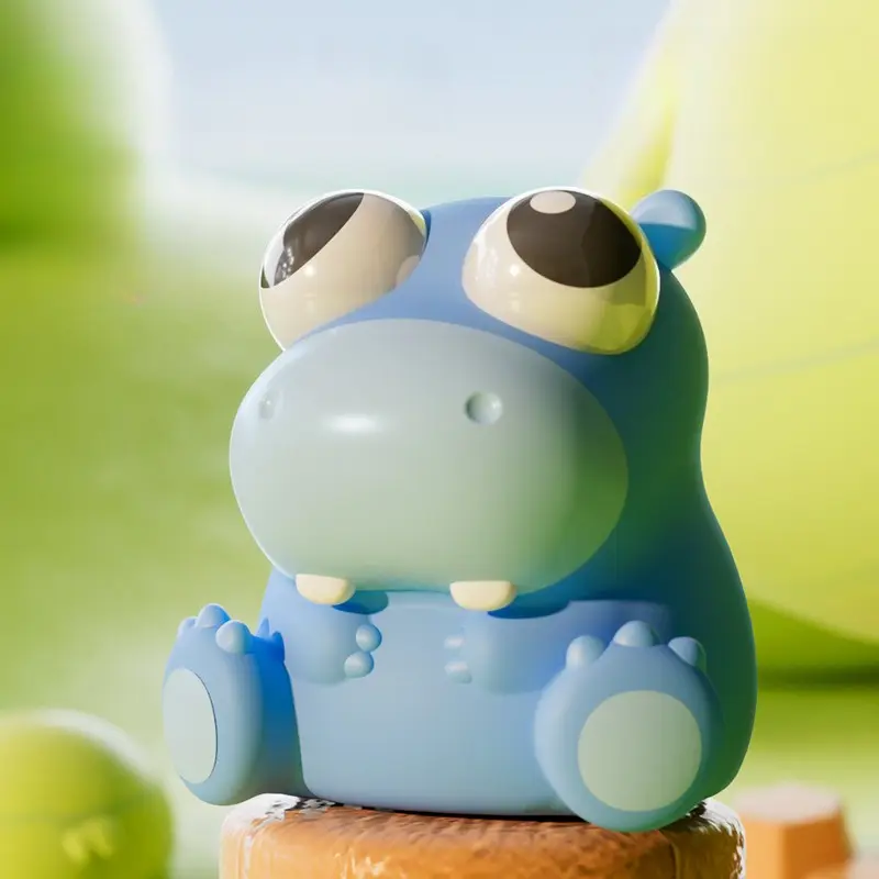 Popular Hippo - Blue