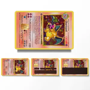 Holographic Credit Card Skin Sticker Anime Dragon Tv Show for dedit Card Sticker
