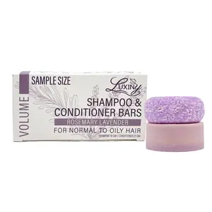Rosemary Lavender Shampoo and Conditioner Bar Sample Set