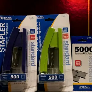 Standard stapler and 5000 staples