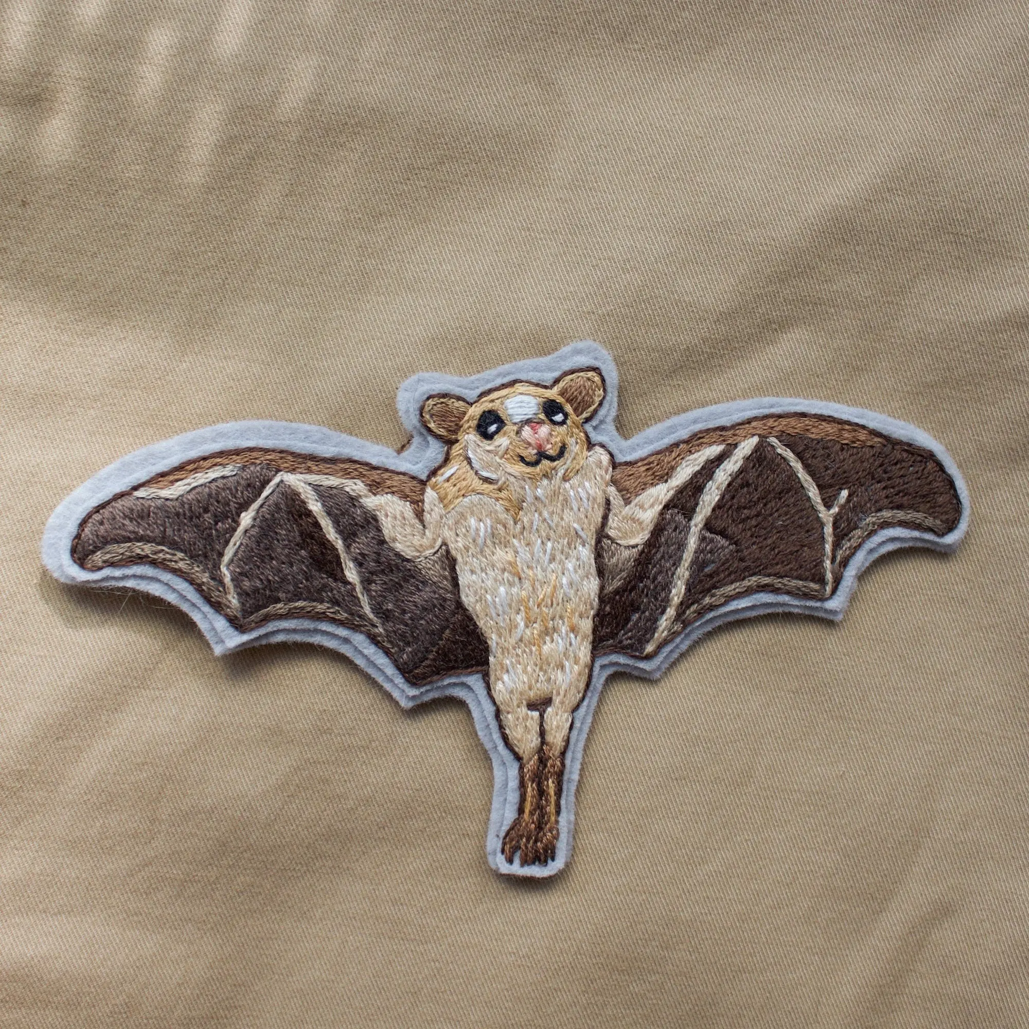 Embroider a Bat Patch Sept 25th 6:30-8:30pm