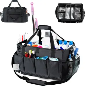 XL Professional Cleaning  for Cleaning Suppliers, 17" Wearable Cleaing Bag for Housekeepers, Cleaning Organizer, Detailing Bag