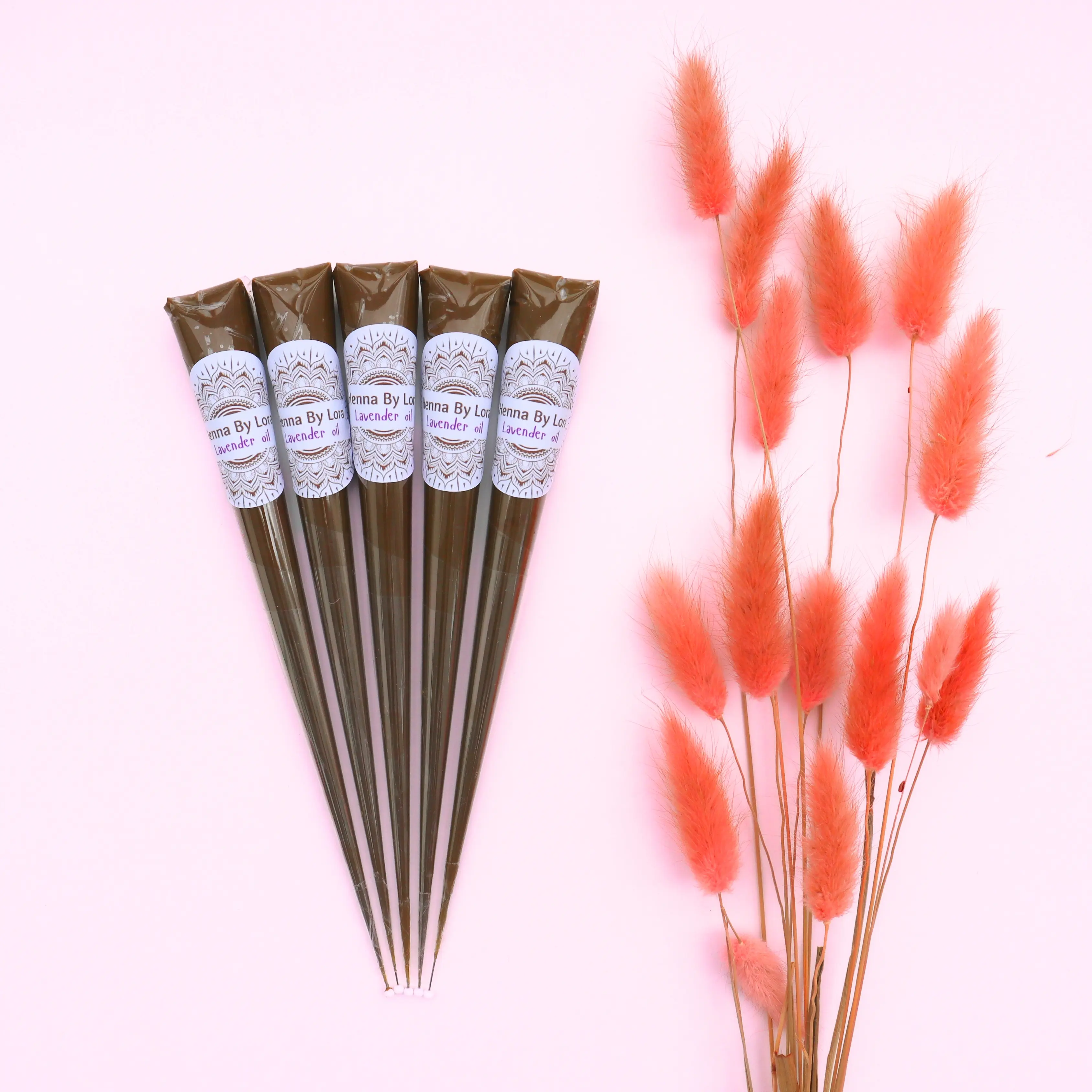 Henna cone , Organic Henna Cones with Lavender oil Henna cone , Organic Henna Cones with Lavender oil