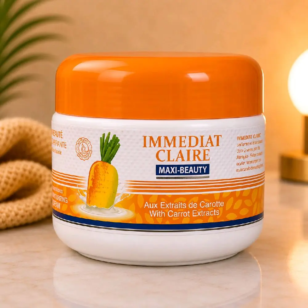 Immediat Claire Maxi-Beauty Moisturizing Cream with Carrot Extract - 300ml