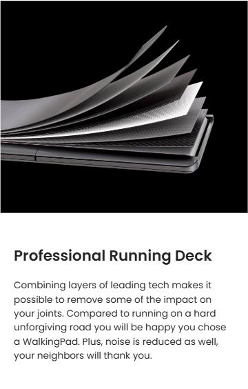 WalkingPad P1 Foldable Walking Treadmill For Home&Office With Remote Control - 12Month Warranty