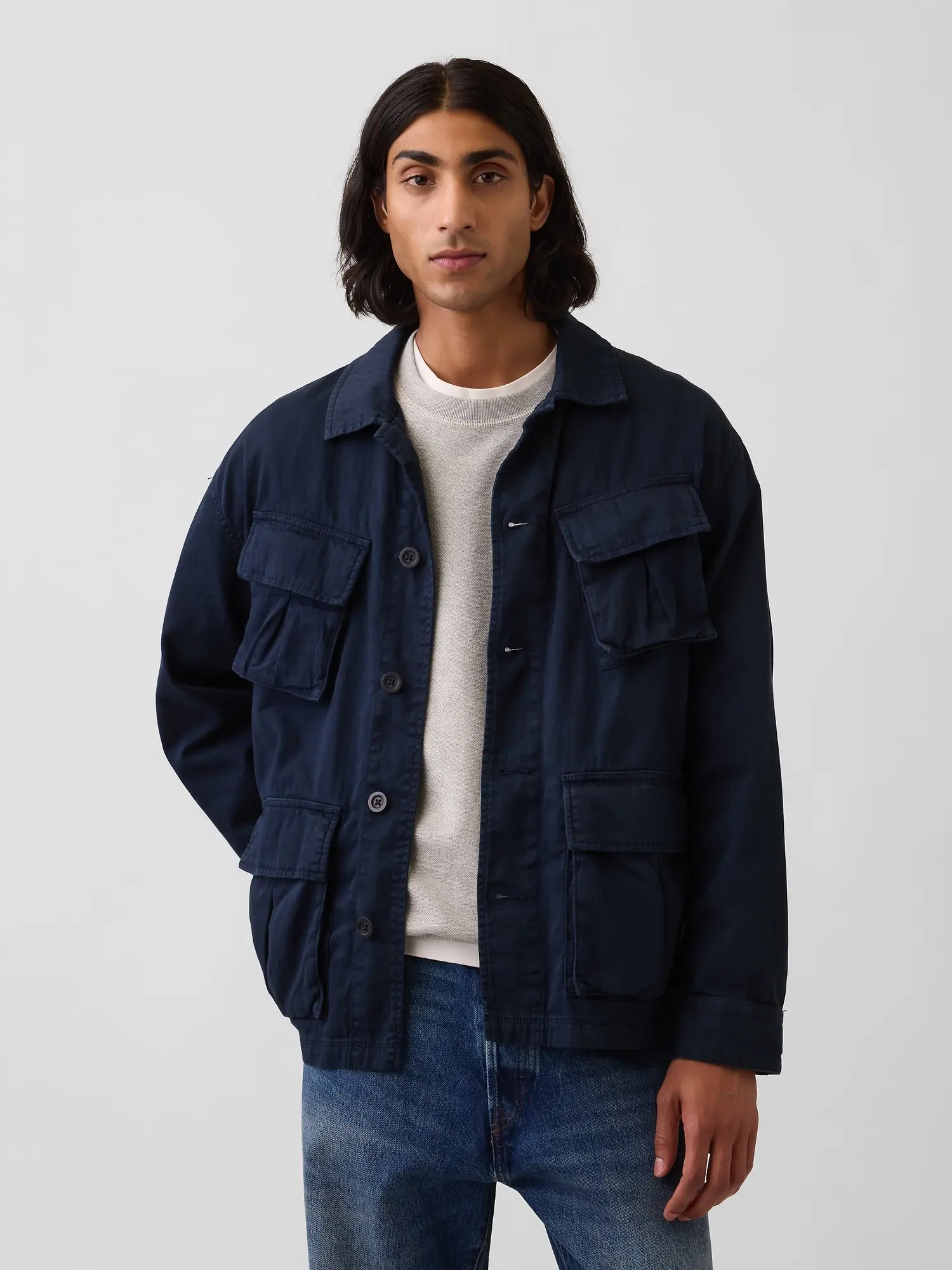 Gap Men's Oversized Field Jacket