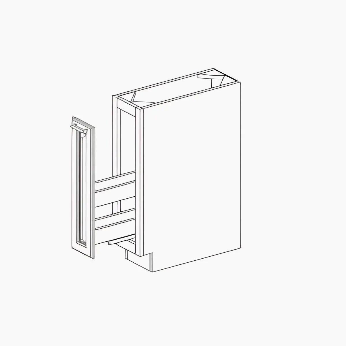Spice Pullout Base Cabinet Spice Pullout Base Cabinet