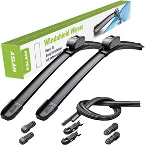 Windshield Wiper Blades All-Season Type-M 26"+16" for OEM Replacement and Refills Replaceable (set of 2)