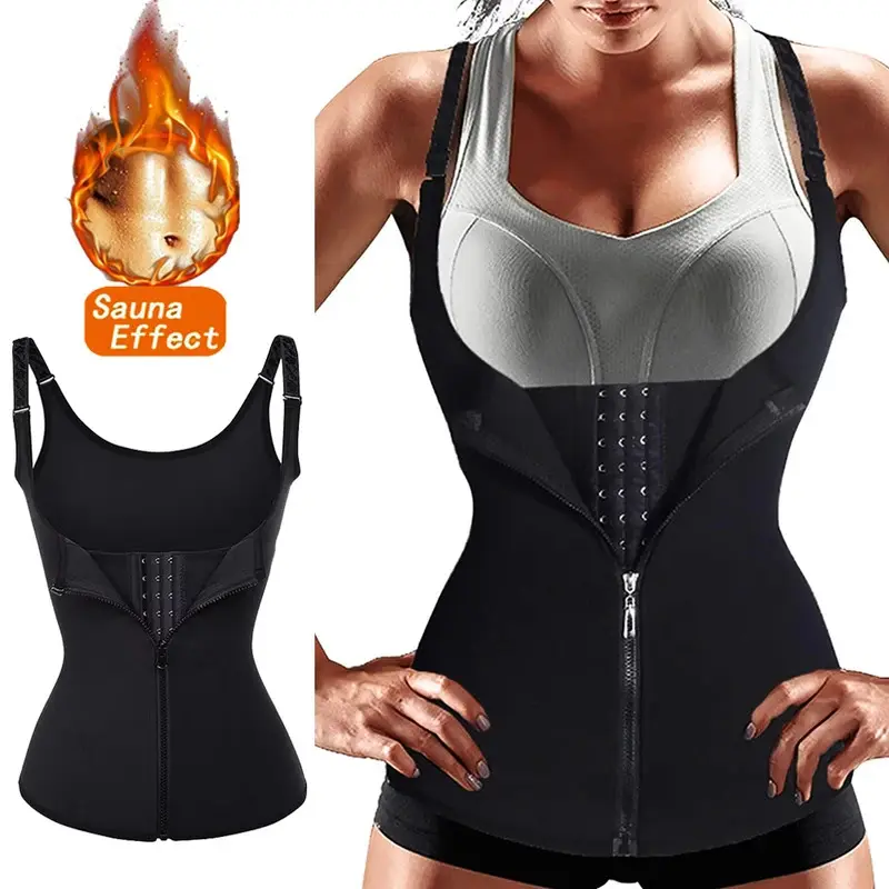 New styleWomen Shapewear Waist Trainer Push Up Slimming Vest Tummy Control Girdle Body Shaper Waist Cincher Corset Tank
