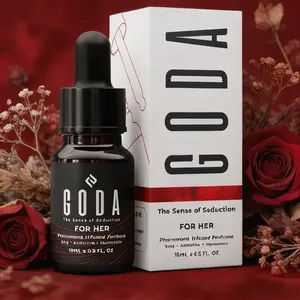 GODA The Original Pheromone Perfume for Women  Long-Lasting Jasmine & Rose  Vegan & Cruelty-Free | 15ml