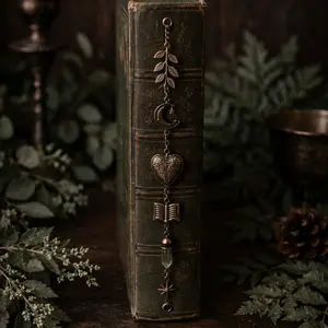 Book Charm Chain Book Charm Chain