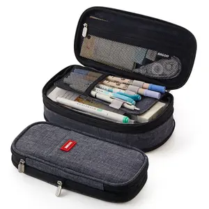 Large Capacity  Stationery School Pencil Cases Pouch Office Desk Storage Bag Students Kids Pen Case Bags