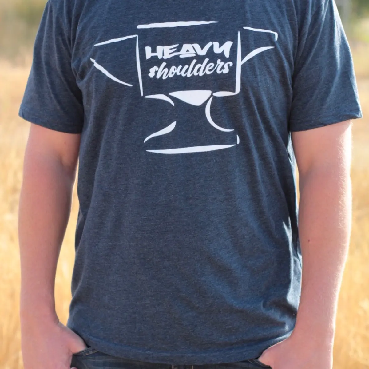Heavy Shoulders Chest Anvil Tee