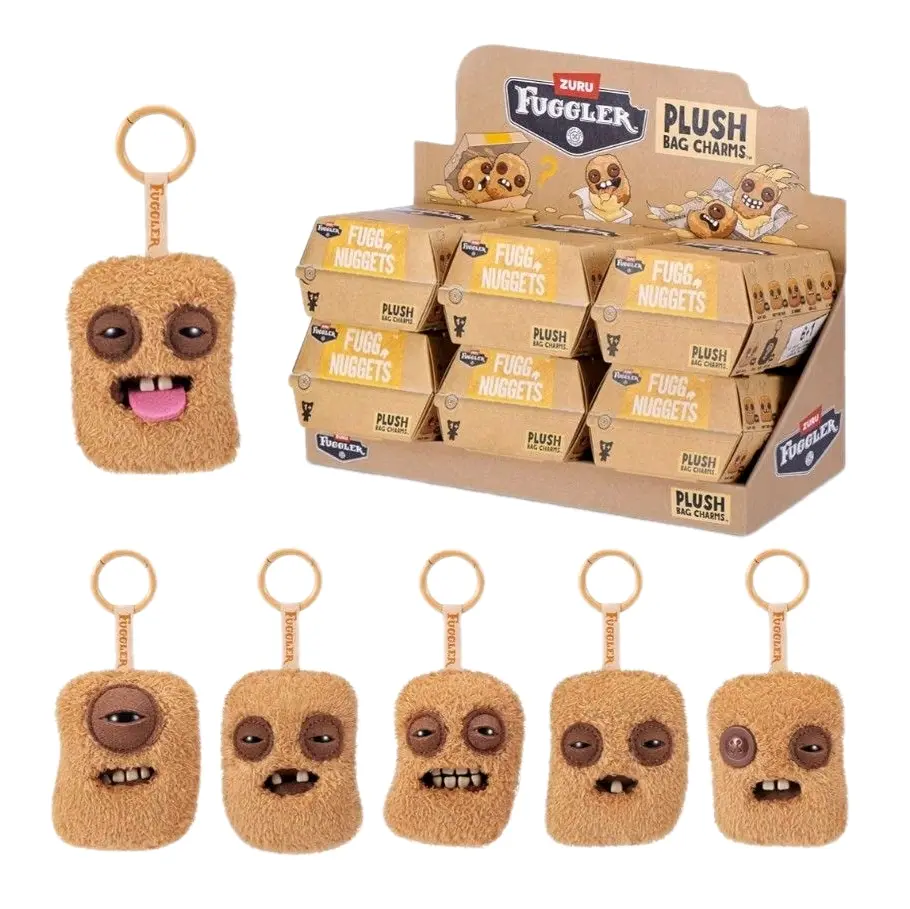 Zuru Fuggler Nugget Blind Box Keychain Surprise Box Sensory Relief