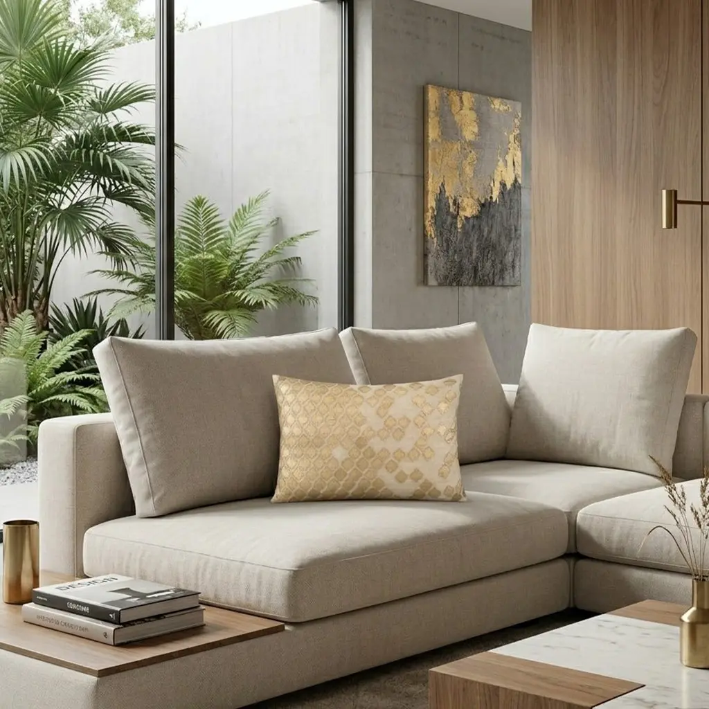 Verona Gold Pillow