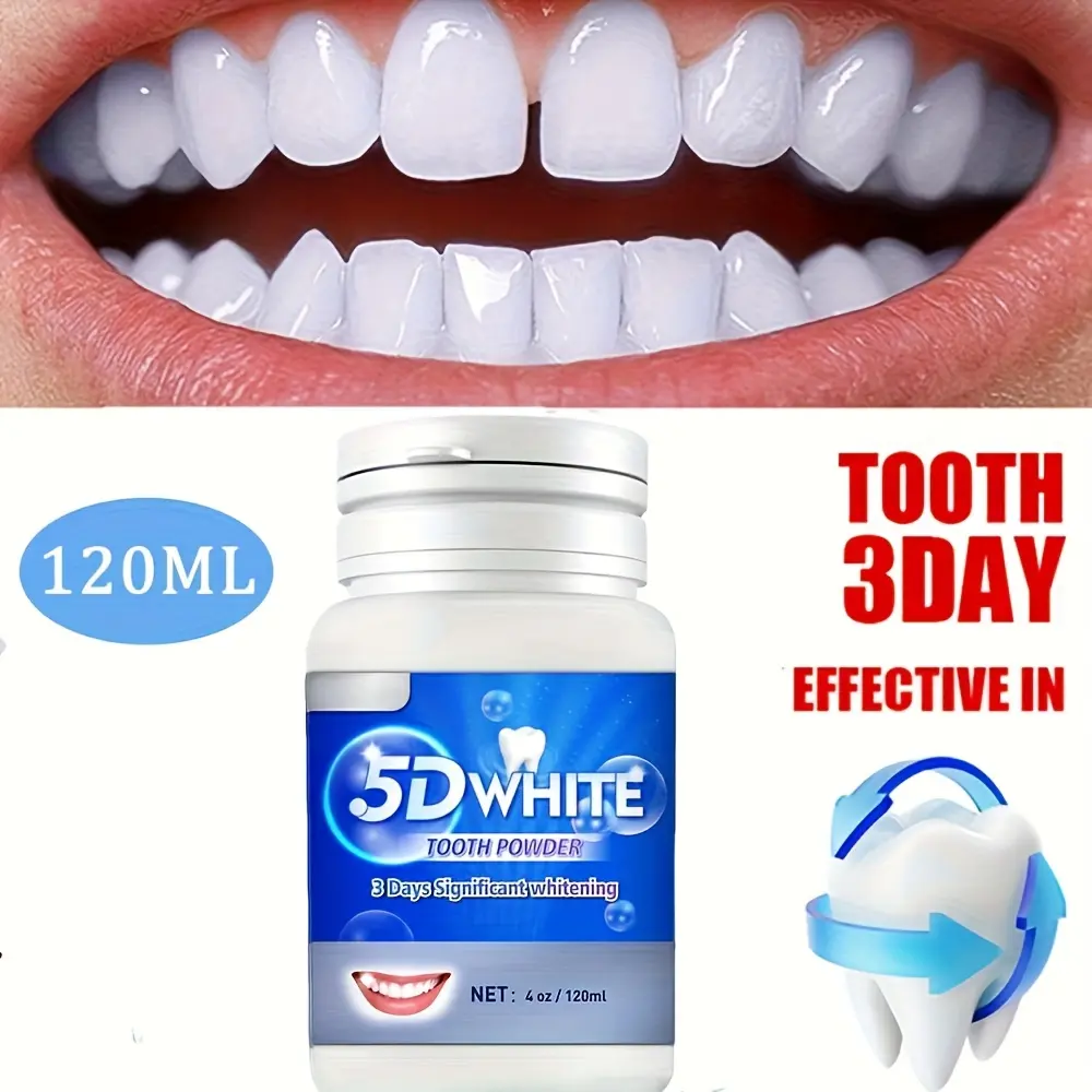 Teeth Polishing Powder - Teeth Cleaner for Oral Care, Mouth Care, Breath Freshener Teeth Whitening, Deep Cleaning Support, Travel-Convenient Bright Smile Solution, Deep Cleaning Teeth Whitening