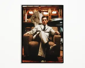 No Framed,Michael Corleone Poster