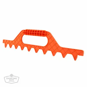 Orange Frame Spacing Tool - Dancing Bee Design, Orange Color, Adjustable Tool for Spacing Items