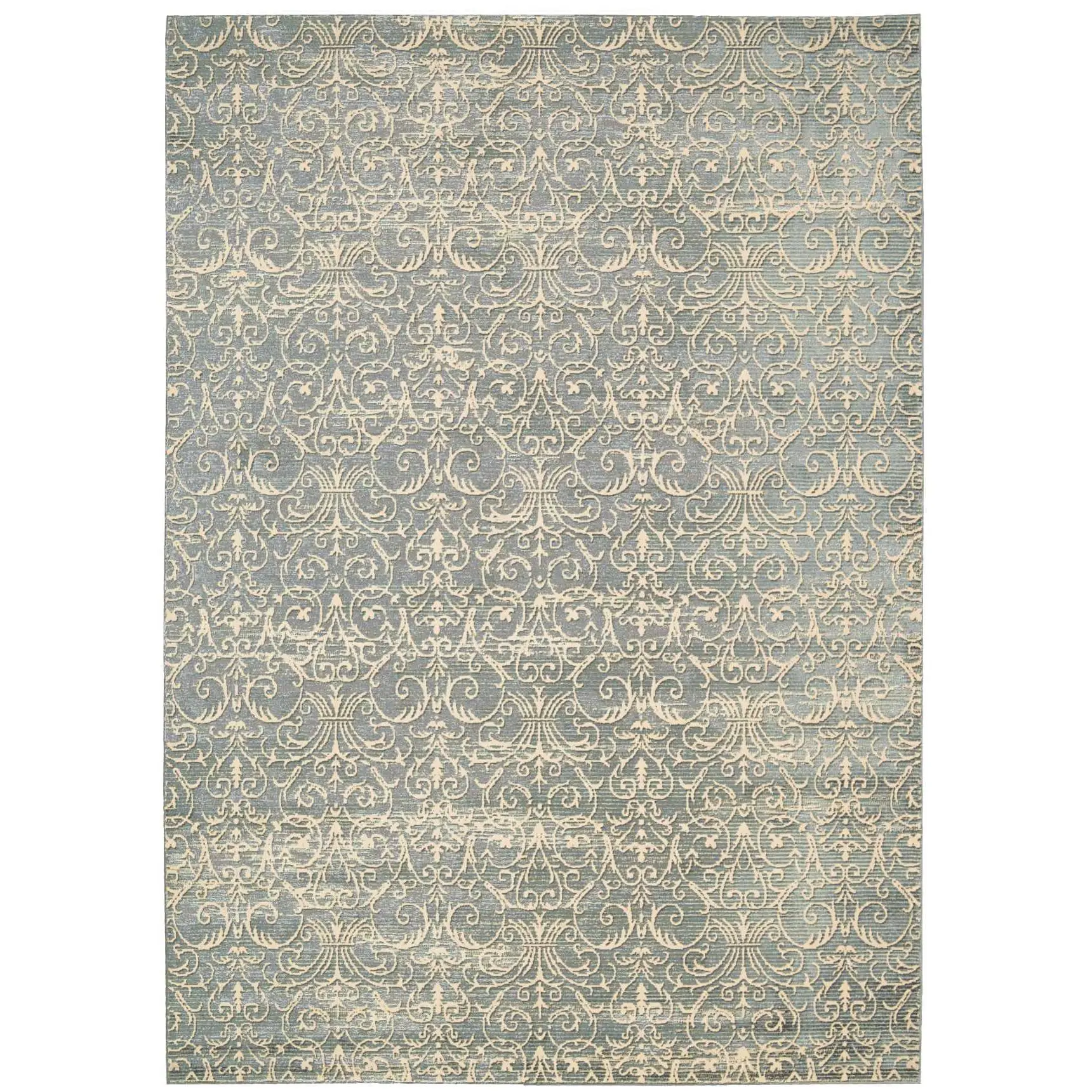Nourison Home Luminance LUM05 Cobalt Transitional Loomed Rug