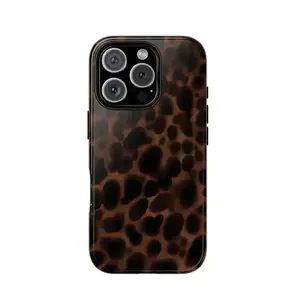 Dark Tortoise - Phone Case |   Luxury |   Cover for iPhone 17 16 15 14 13 12 SE Max Pro, Gift