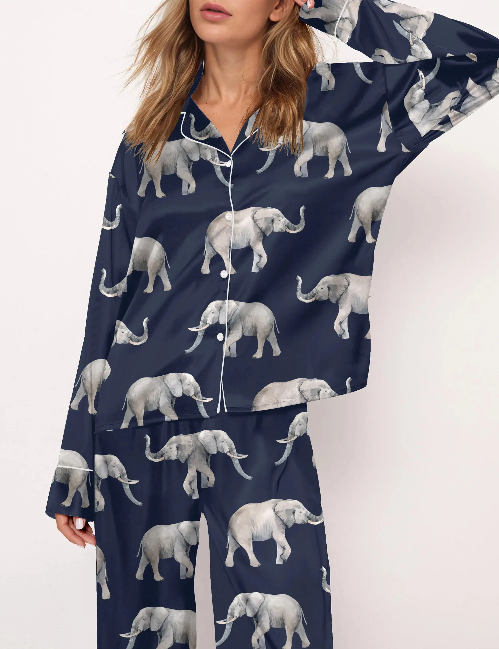 Elephant Parade Pajamas - Women's Sleepwear Set
