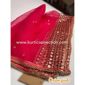 Traditional Sabyasachi Inspired Embroidered Work Bridal, Wedding Wear Indian