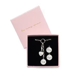 The Vintage Sparrow I AM 26" Necklace W/ 3 Changeable Charms