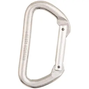 LuShop 212 MAIN LMD6 D Bright Climbing Carabiner - CE Certified, Wider Gate, Motorcycle Lock & Security Accessory