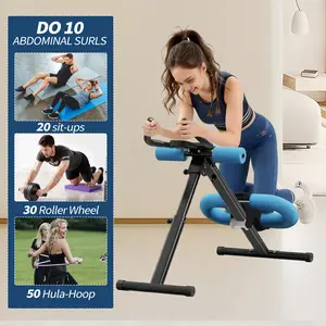 Home Core Training System Foldable Adjustable Ab Trainer with Knee Support for Multiple Levels & Intensities HIIT Workout Dipped Gloves Board Winter Hand Warmer Buckle Body Lbs Weight Vest Multi-Purpose Utility Bench Massager Attractive Texture Heavy Duty