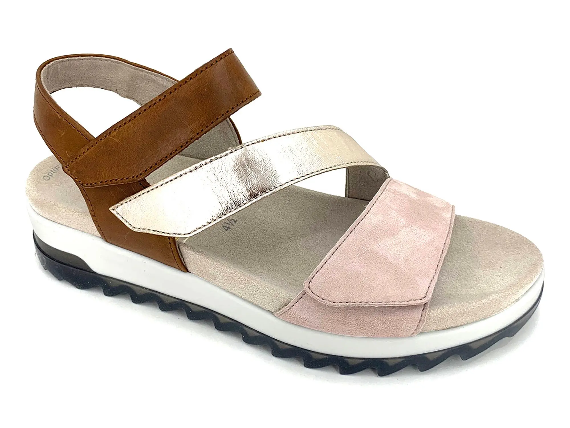 Gabor 6742 Bop Women's Sandal Rose Brown - ROSE