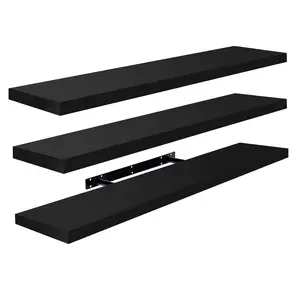 Sorbus Floating Shelves for Wall, 3 Pack Long Wall Decor
