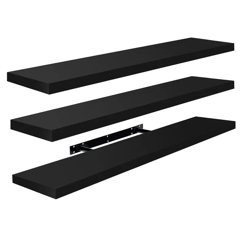 Sorbus Floating Shelves for Wall, 3 Pack Long Wall Decor