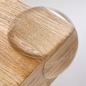 Corner protector for baby, protectors guards, furniture corner guard & Edge safety bumpers-baby proof bumper cushion-clear & transparent (12 pack)