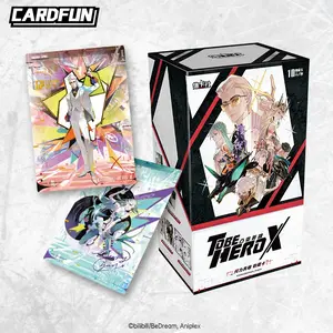 Cardfun To be Hero X 16 Packs Collectible Trading Card Official Anime TCG CCG Collection Card Booster Packs