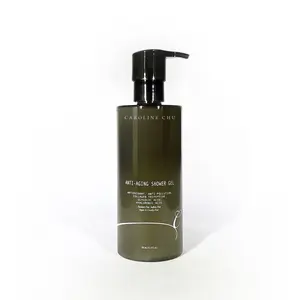 Caroline Chu Anti-Aging Shower Gel - Antioxidant, Anti-Pollution, Collagen Tripeptide, Glycolic Acid, Hyaluronic Acid