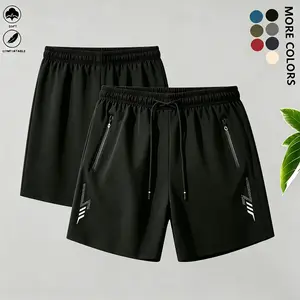 Men’s casual shorts suitable for outdoor running, workouts, and fitness wear. Loose, comfortable men’s shorts. Breathable men’s shorts—an essential piece for summer. Casual, trendy fashion shorts that can also be worn for friend gatherings and meals.