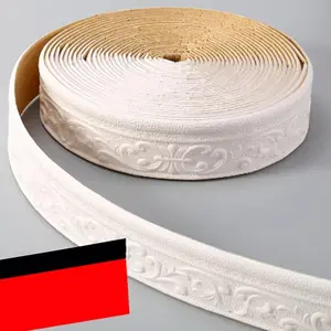 Self-Adhesive Edge Trim Strip, Foam Self-Stick Corner Molding, Wall Panel Molding, Thickened, Peel & Stick, for Corners, Ceiling, Office, Warehouse, Living Room, Doorway