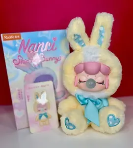 Rolife Nanci Shining Bunny Warm Elf Yellow Blue Plush Pendant Blind Box
