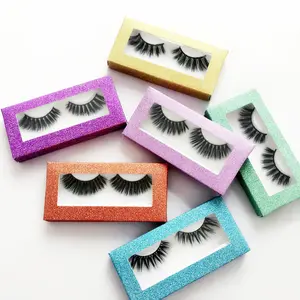 1Pairs 3D False Eyelashes Natural Fluffy Eyelashes MakeupCosmetic Eyelashes Extensions